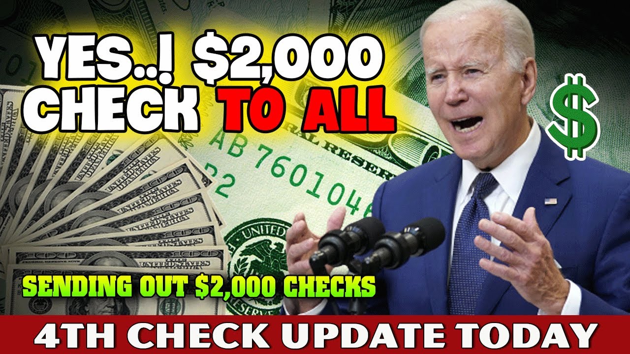 SENDING OUT $2,000 CHECKS - Stimulus Check 4th Update Today July 2022