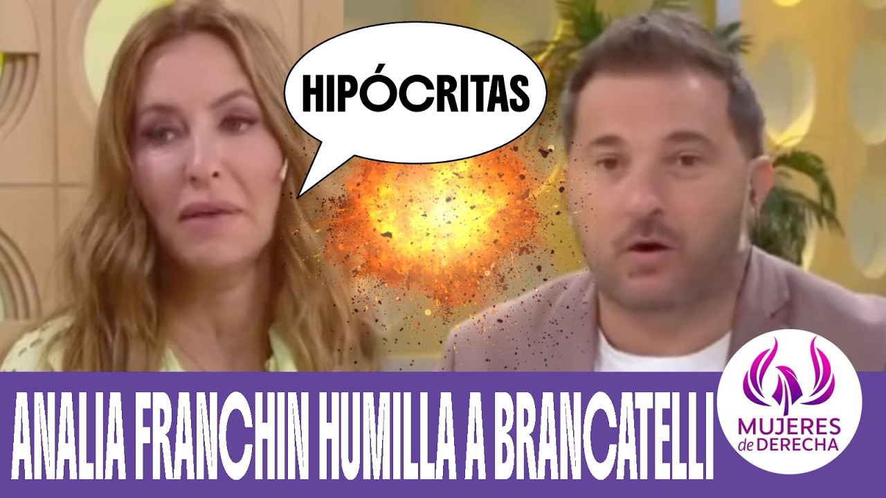 ANALÍA FRANCHIN NO SE GUARDA NADA CONTRA BRANCATELLI💀💥