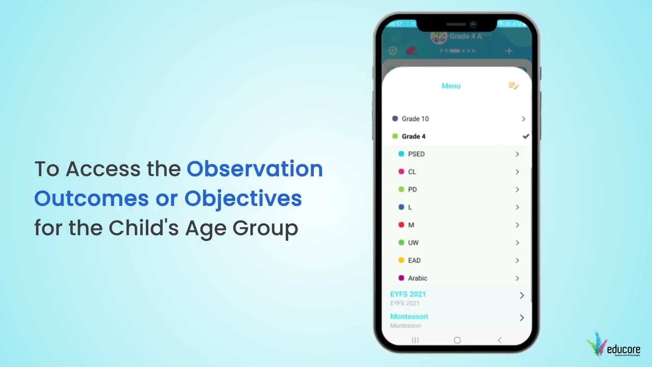 Step into a seamless observation journey with EdcoreTeacher App! Educore School Management System