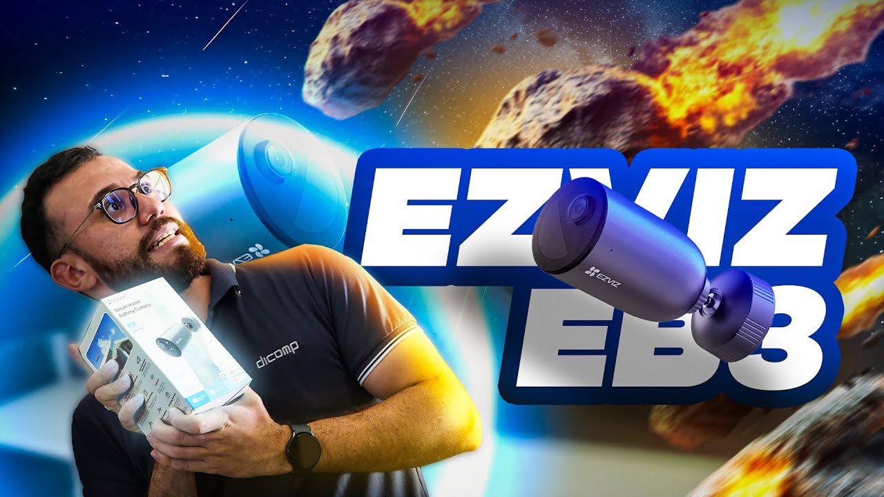 SEGURANÇA AVANÇADA COM ALTA RESOLUÇÃO | CÂMERA EZVIZ EB3