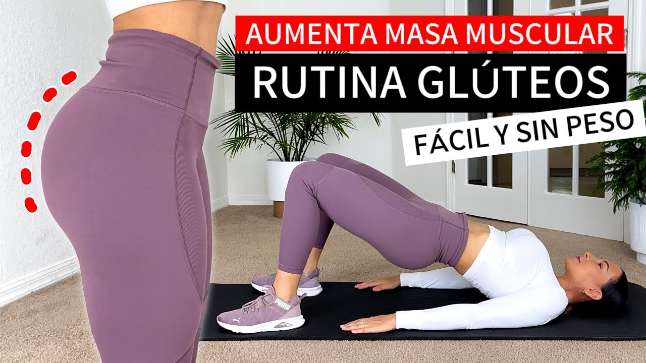 Rutina para Aumentar Glúteos RÁPIDO | en Casa | Sin Equipo
