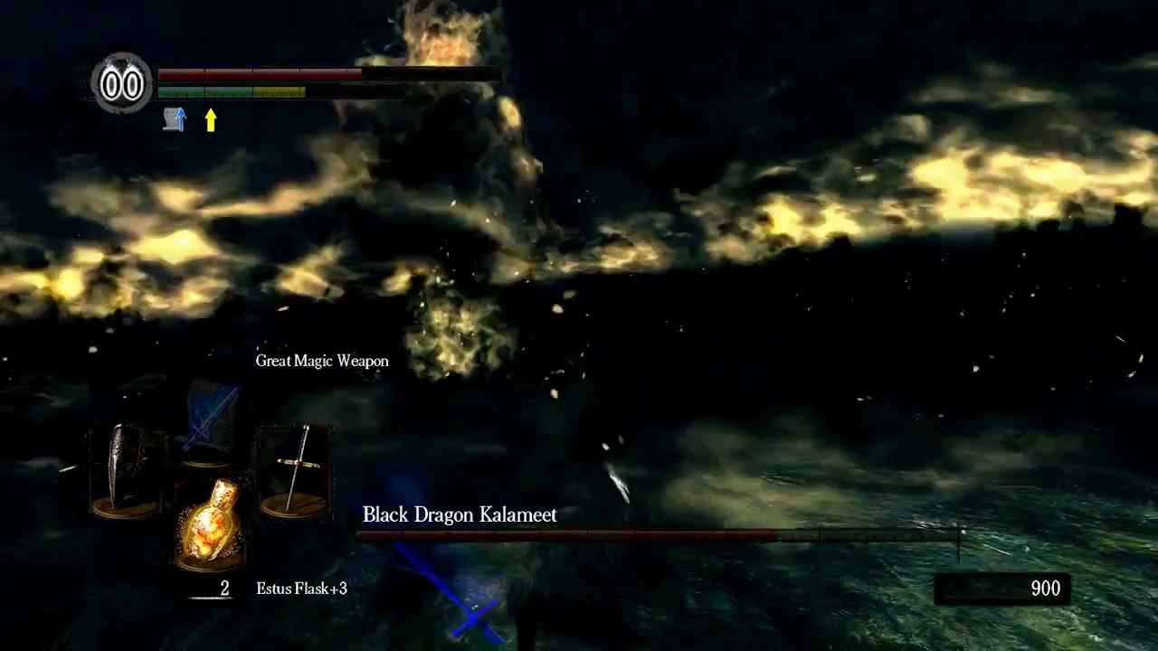 Dark Souls - Black Dragon Kalameet