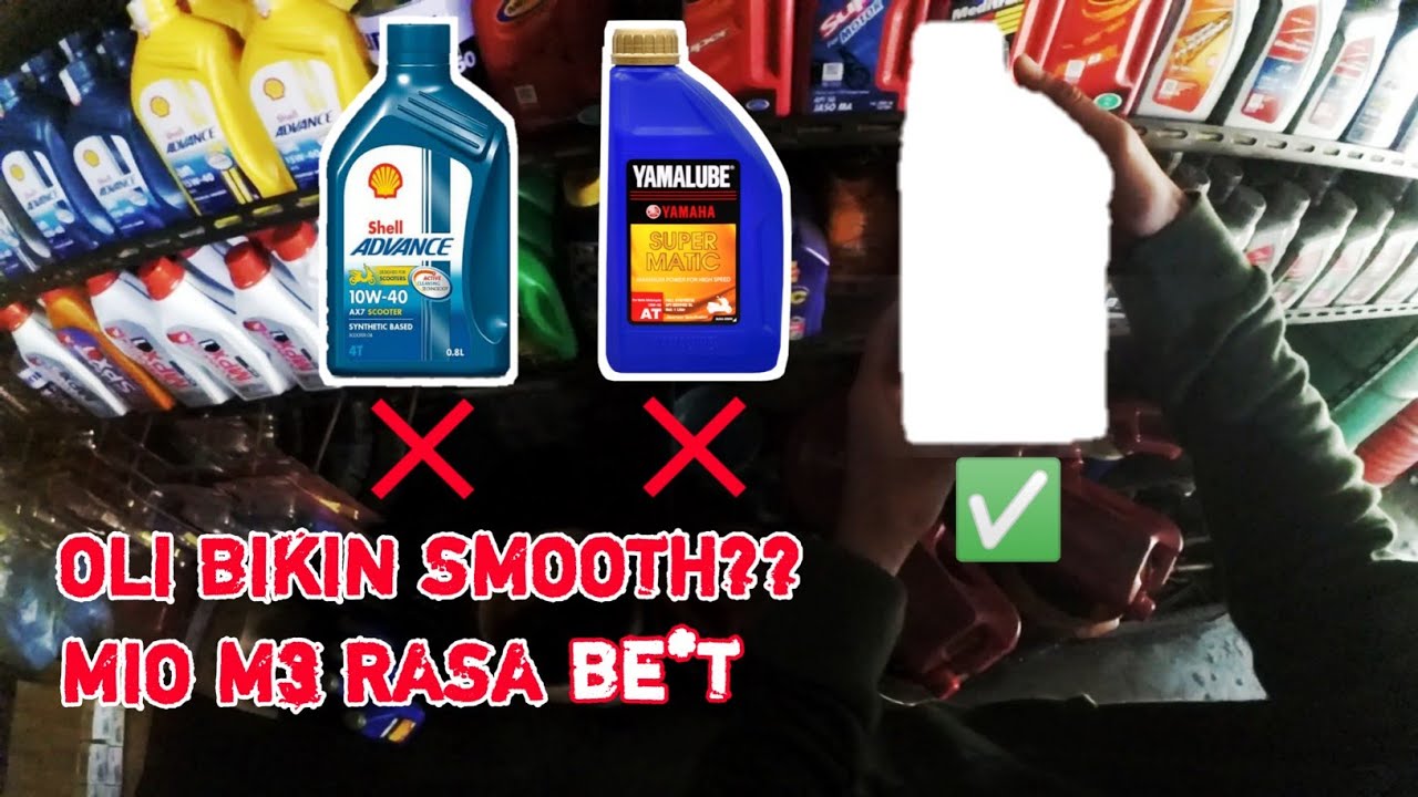 Mio M3 Anti kretek-kretek | Oli Terbaik Mio M3 | MIO M3 DAILY