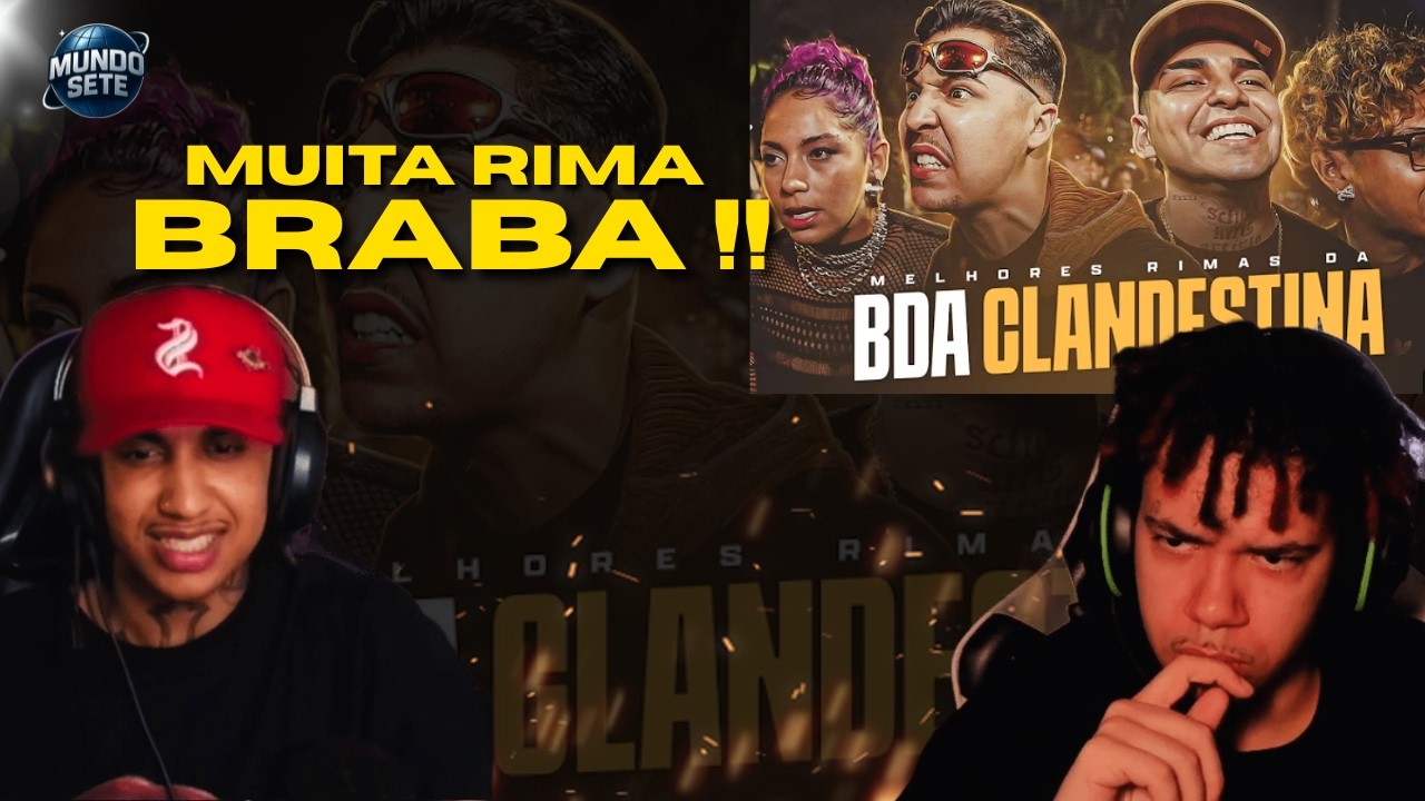 Sete e Brennuz REAGEM - MELHORES RIMAS BDA CLANDESTINA!