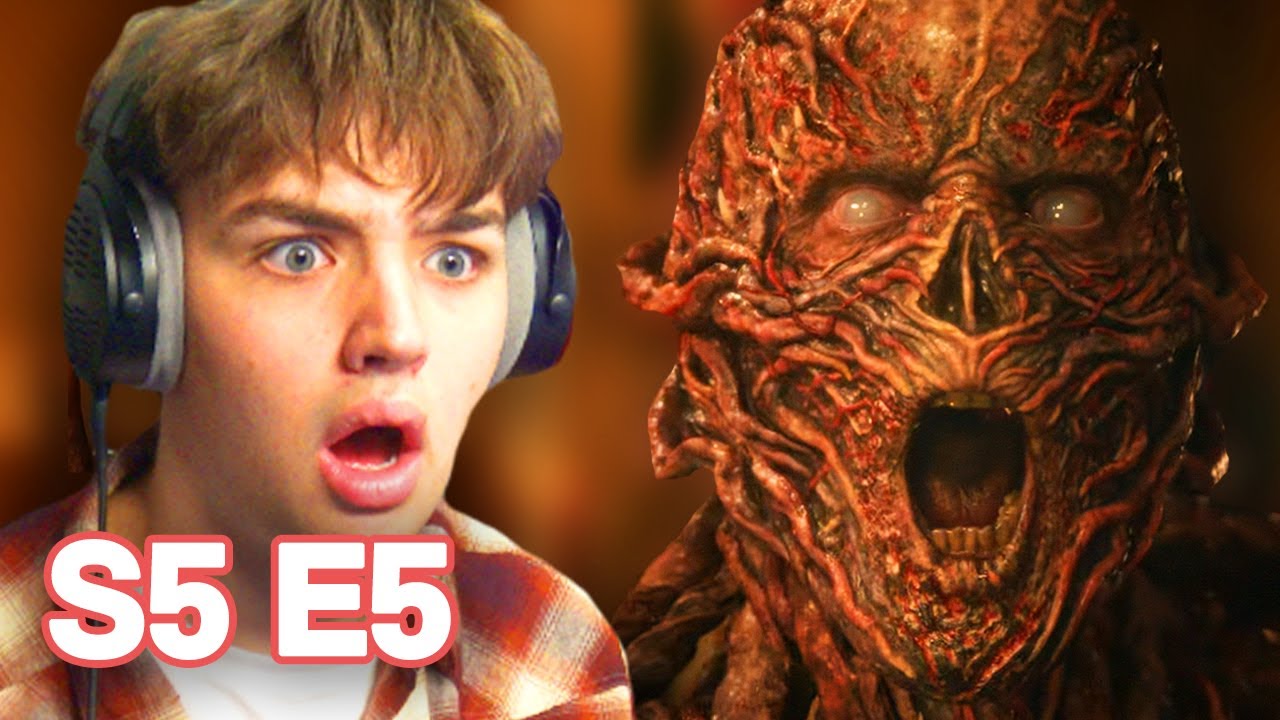 THIS WAS CRAZY! Stranger Things 5x5 REACTION "Shock Jock"