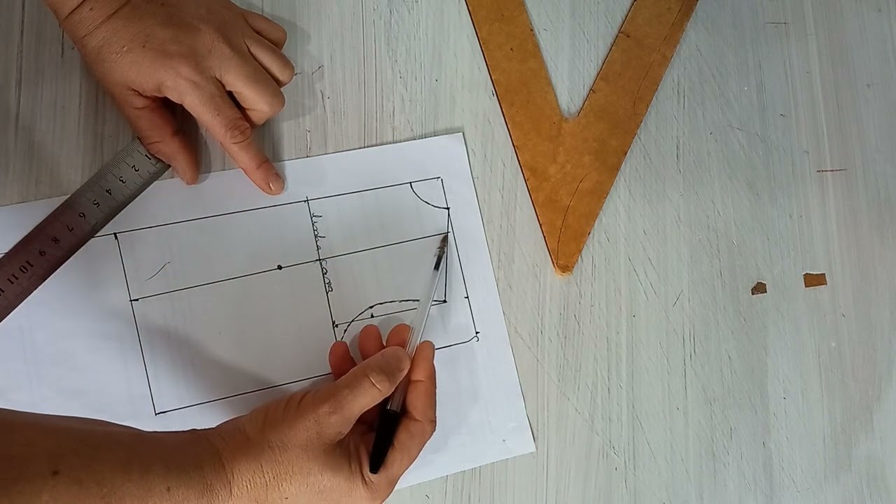 Molde de Blusa em Miniatura