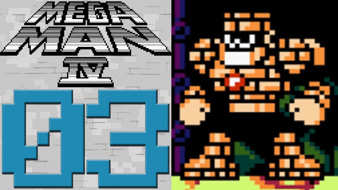 Megaman IV DX [Part 3] Solid Stone Man Battle!