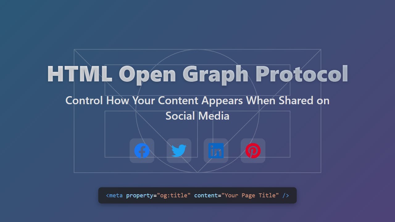 HTML Open Graph Protocol: стимулирование социальных сетей и SEO (для новичков)