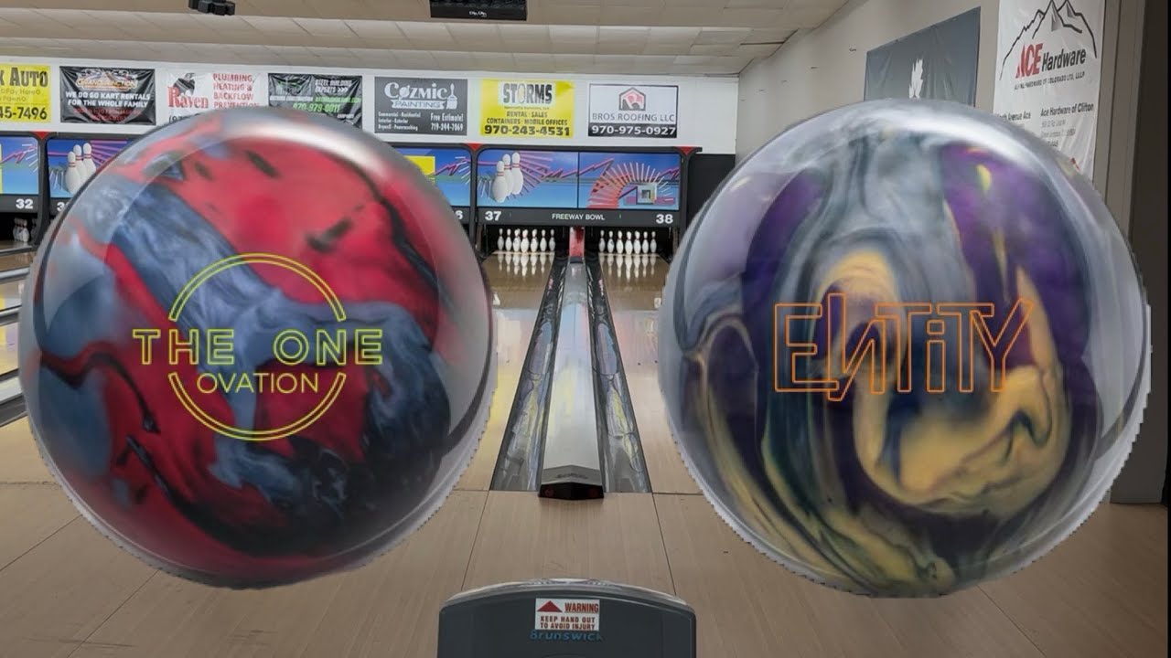 2025 Ebonite Ball of the Year - The One Ovation vs Entity Pearl