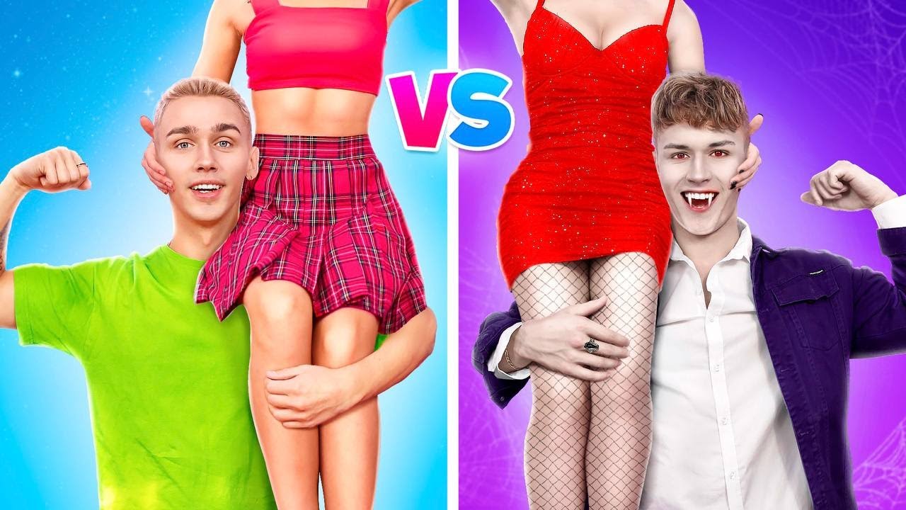 How to Become a Vampire! Extreme Makeover From Nerd to Vampire