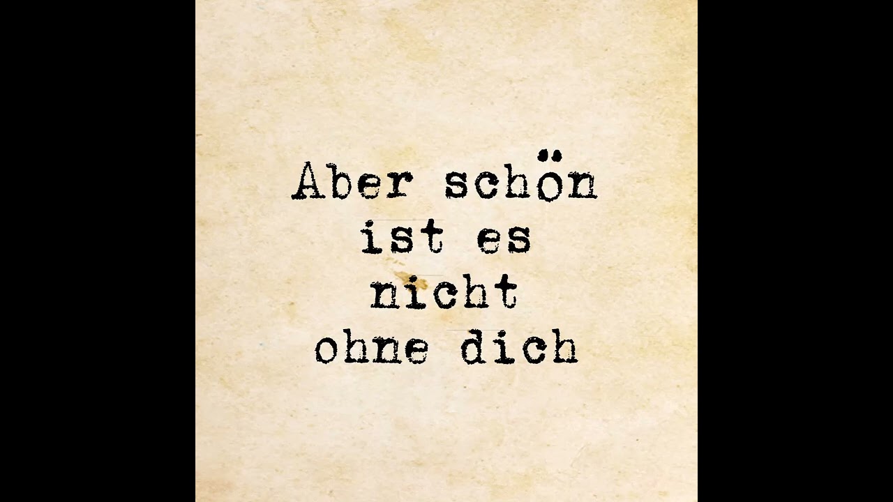 Olli K. - Ohne dich könnte ich niemals sein