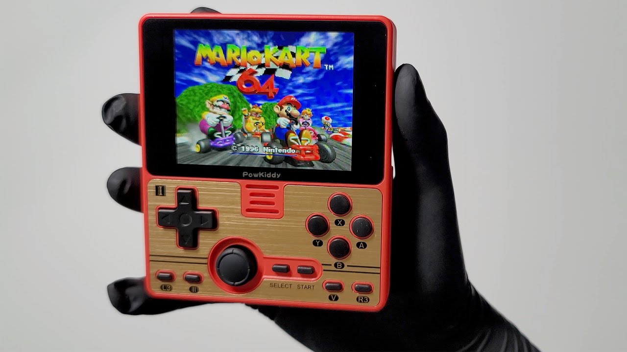 PowKiddy RGB20 Unboxing + Gameplay