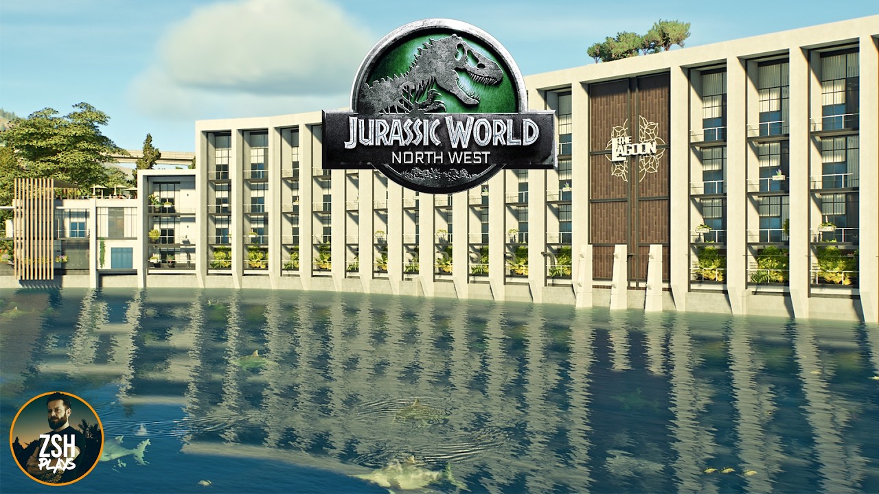 Building an Exclusive Resort Hotel with Ichthyosaurs in Standard Mode! | Jurassic World Evolution 3