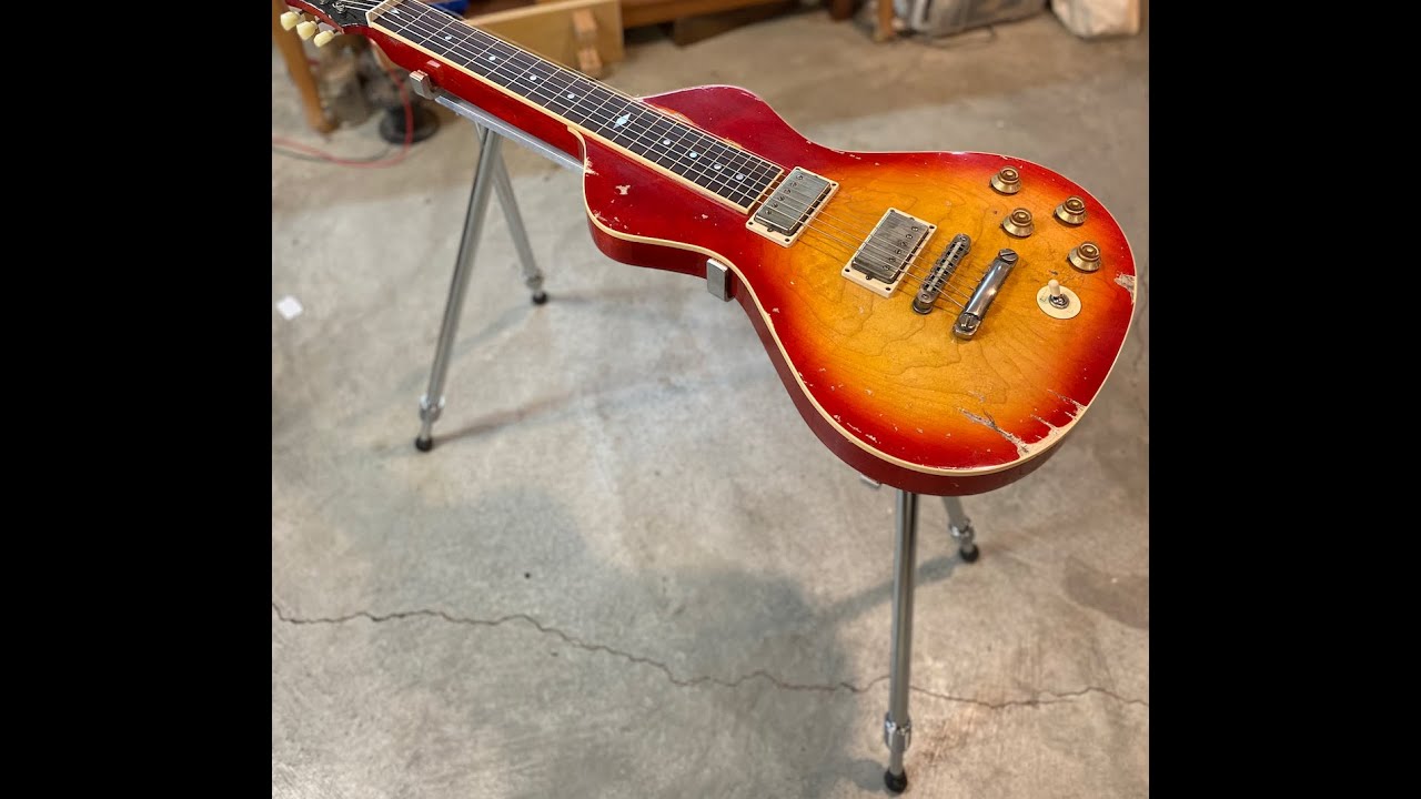 Electro Hawaiian Universal Lap Steel Guitar Stand by Asher Guitars - Portable and Sturdy.