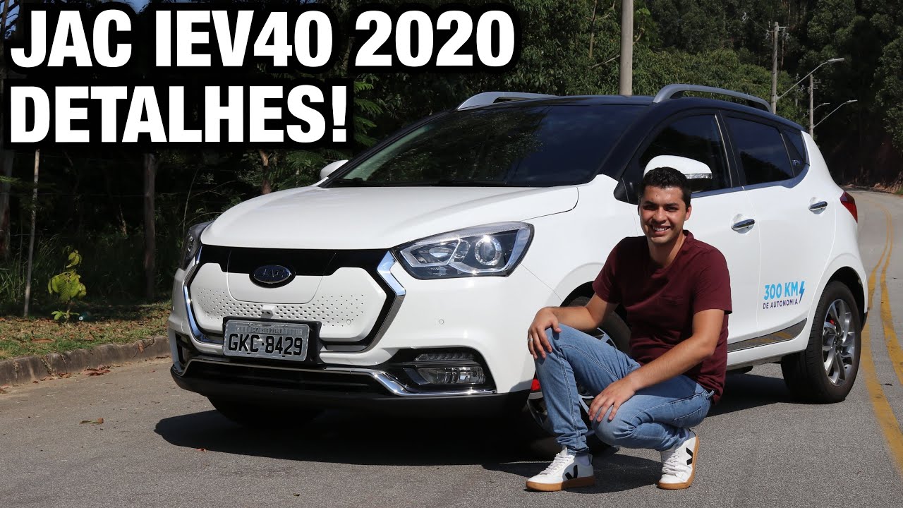 JAC IEV40 2020 100% EL&Eacute;TRICO! - Falando de Carro