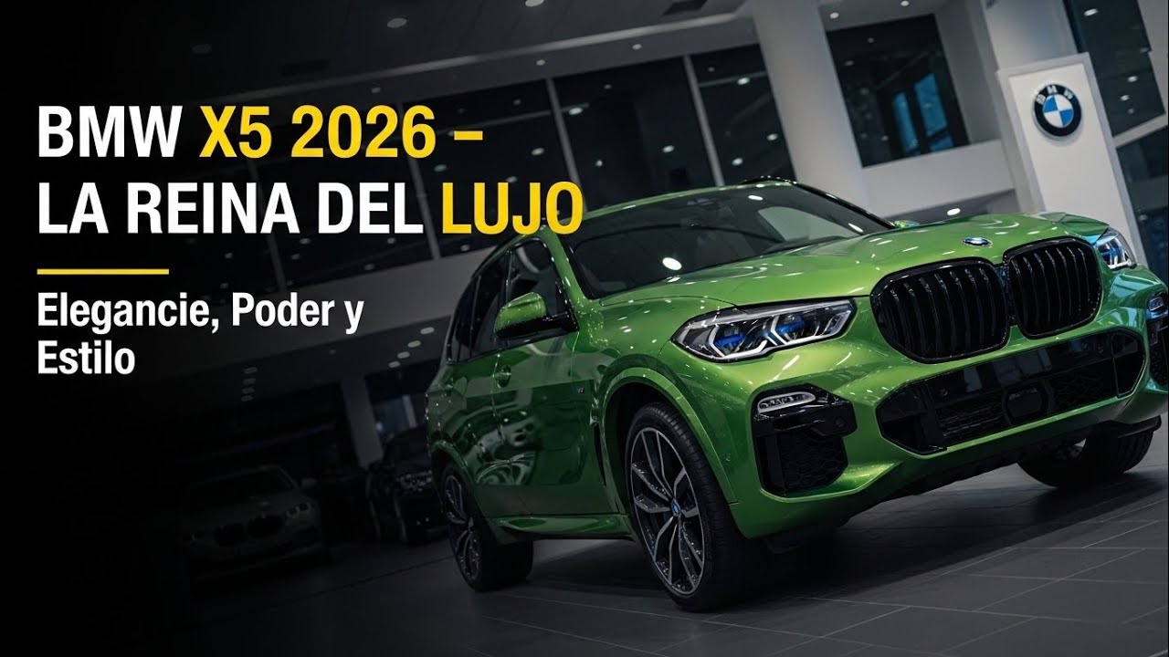 BMW X5 M 2026 💚 El SUV Deportivo Más Potente y Lujoso del Año | Review Completa