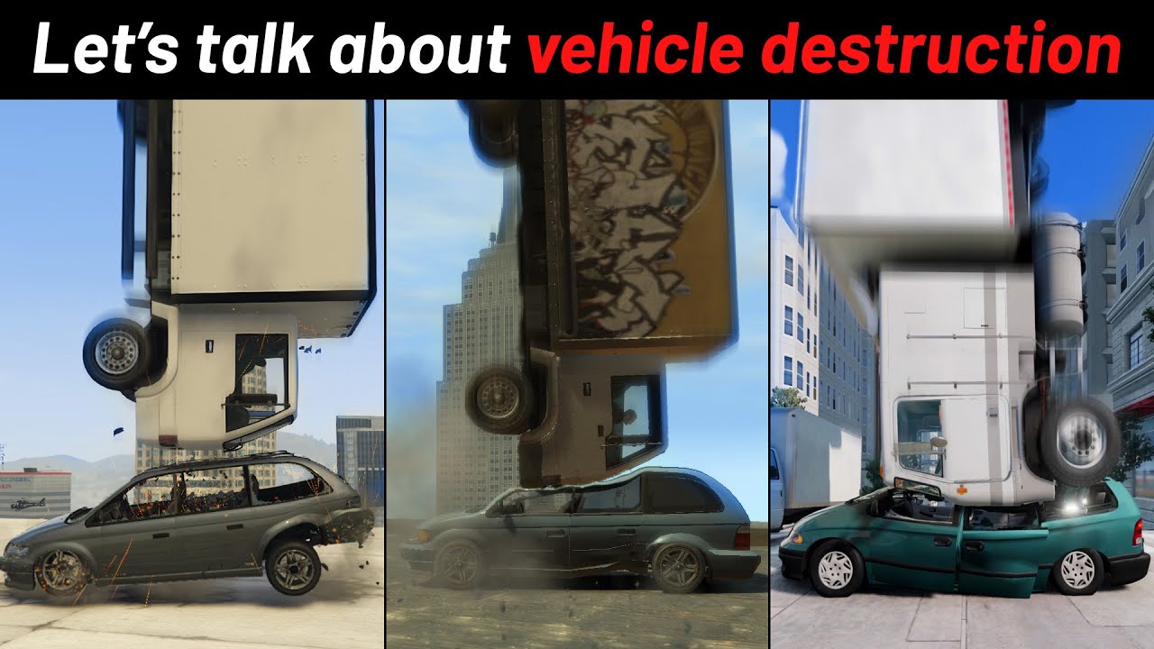 Vehicle Destruction In Video Games