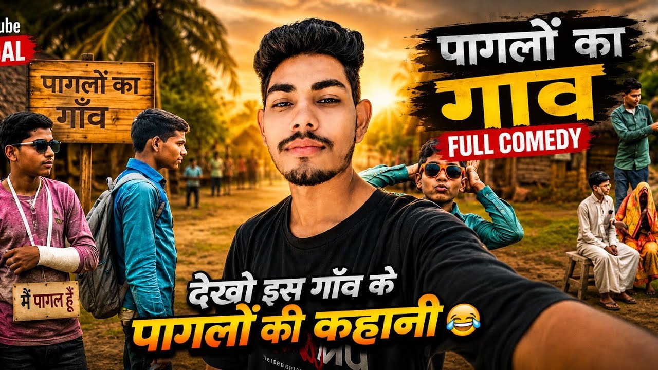 पागलों का गांव pagalon ka gaon comedy video