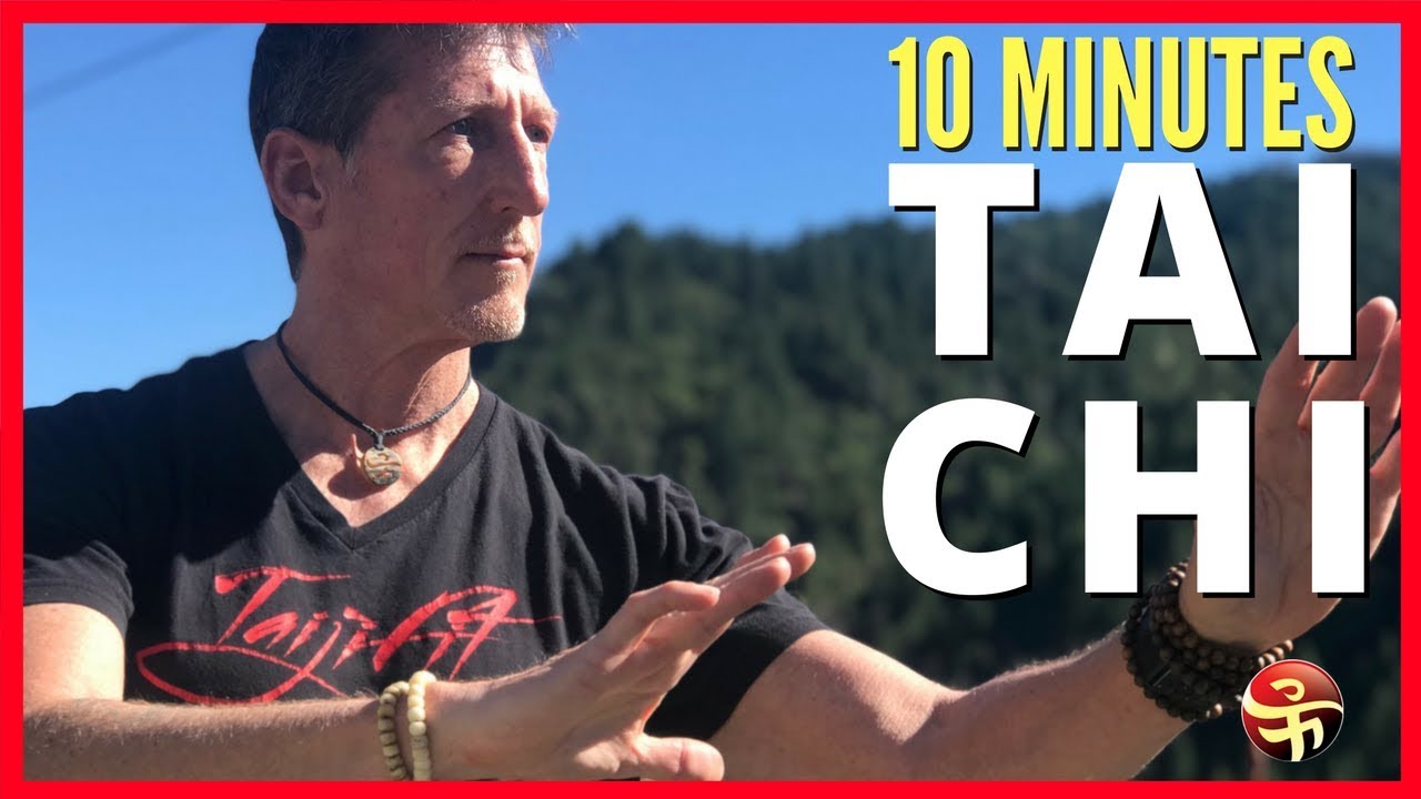 Tai Chi for Beginners step by step - 10 Minute Moving Meditation