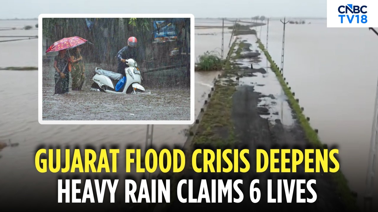 Gujarat Floods: Surat Worst Hit As Heavy Rain Claims 6 Lives | Monsoon Mayhem In India | N18V
