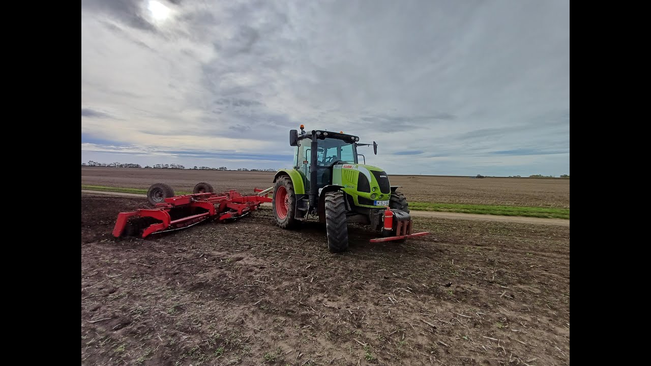 #5 Traktoros Vlog I Claas Ares 557 atz & HE-VA Tip-Roller 630