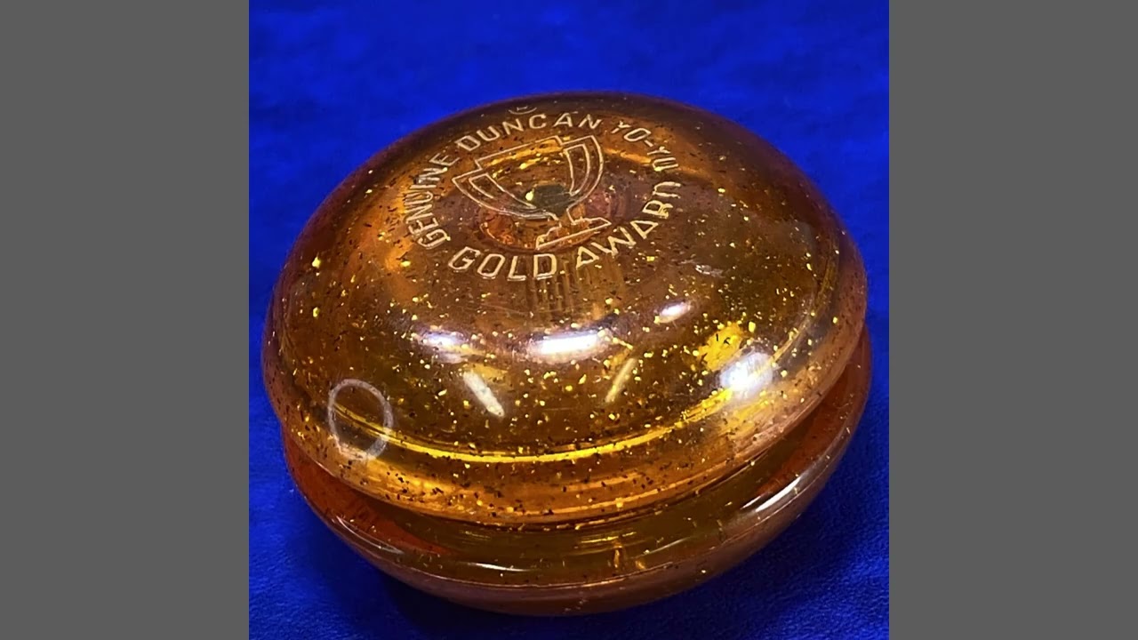 Vintage Orange Flake Duncan Yo-Yo | Old Yoyos sell on eBay | Classic Toys