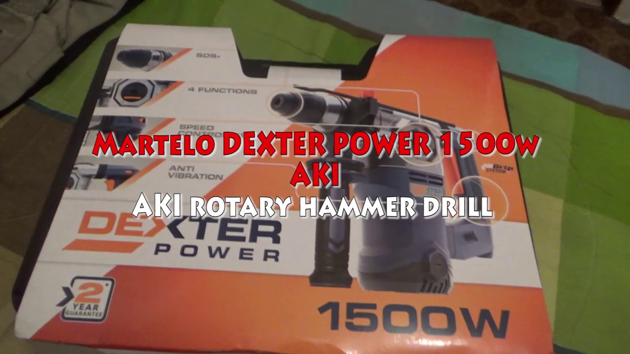 Перфоратор DEXTER POWER 1500W do AKI