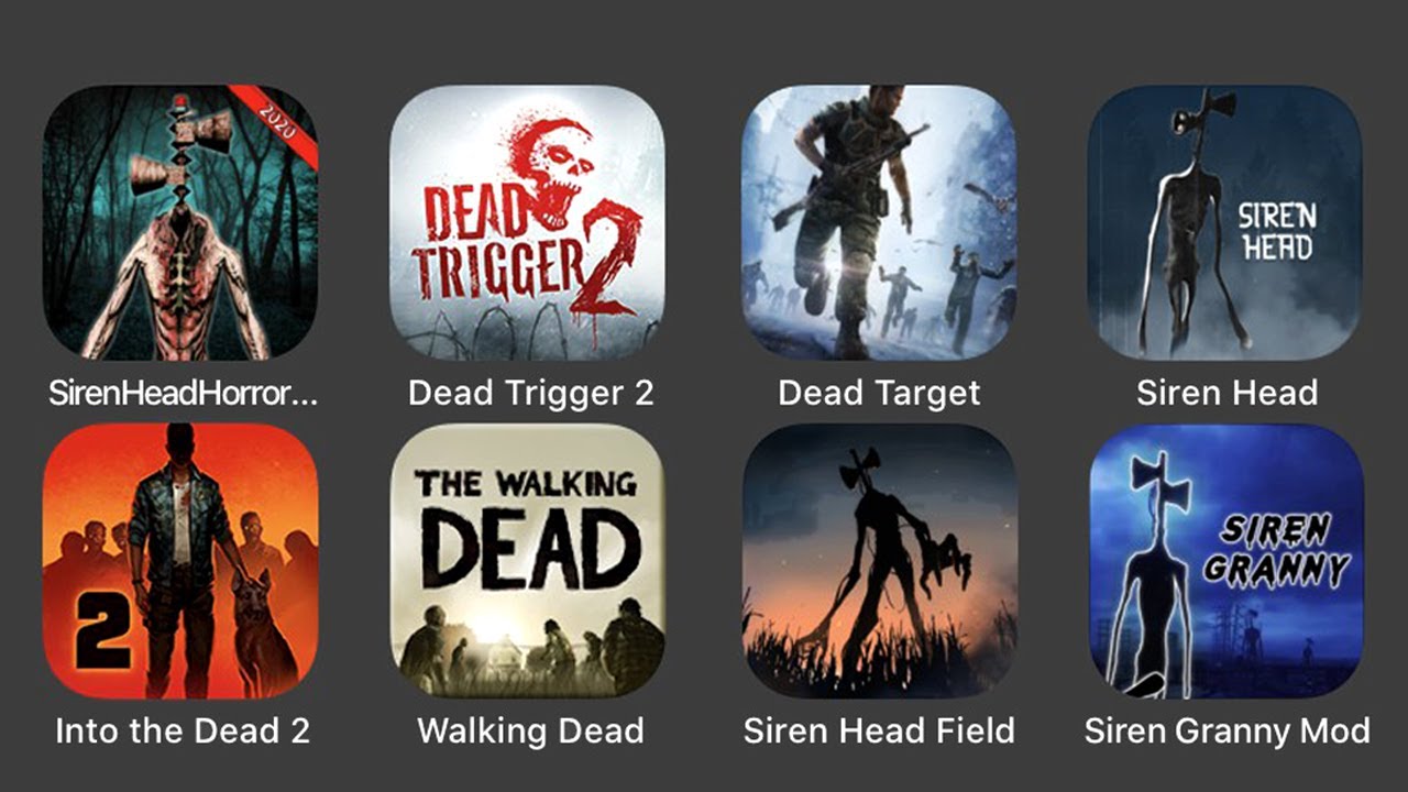 Siren Head Horror Hpuse Games, Dead Trigger 2, Dead Target, Siren Head, Into the Dead, Walking Dead