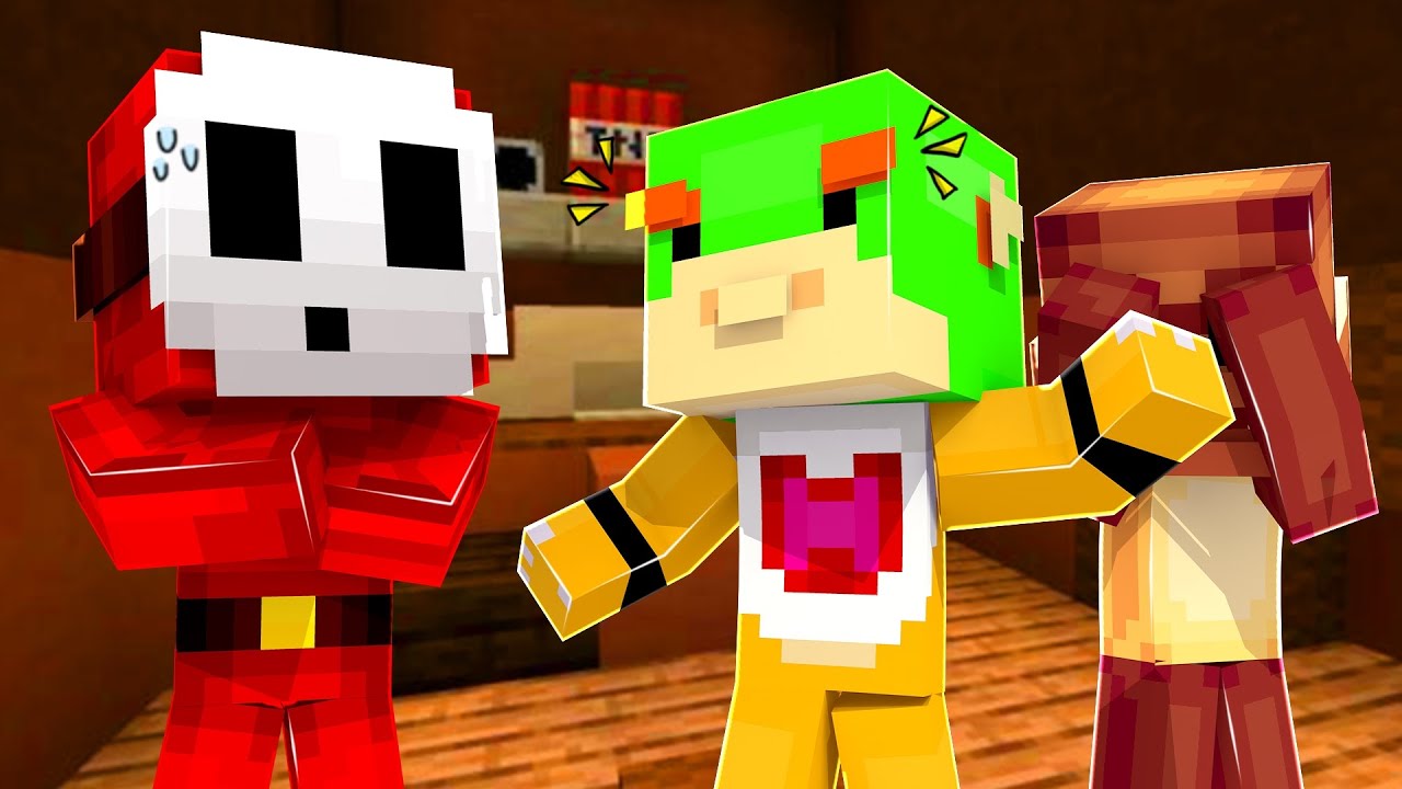 Minecraft - Nintendo Fun House - Gooba Moves In With Bowser Jr! [28]