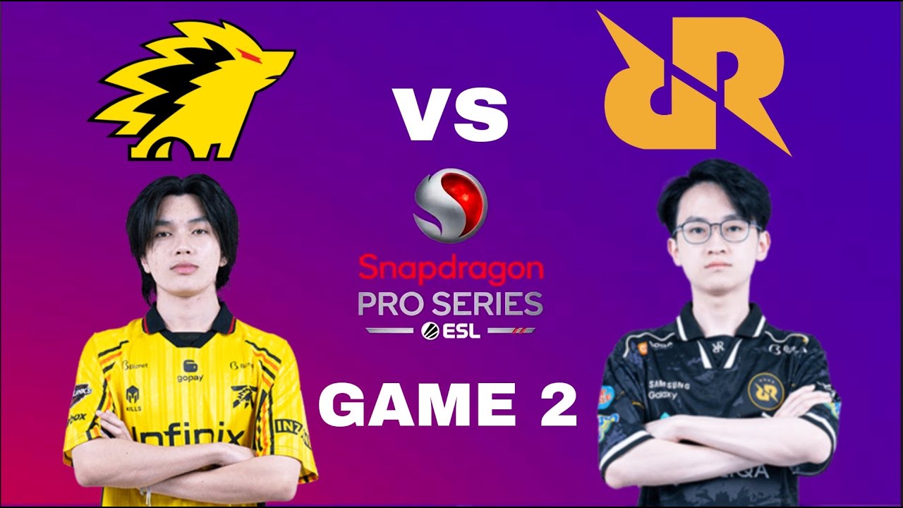 RRQ vs ONIC ID GAME 2 | ESL SNAPDRAGON MOBILE CHALLENGE FINALS GROUP STAGE | SEASON 6