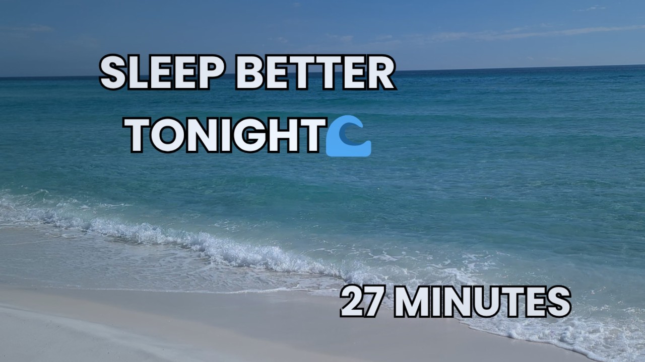 Soft Florida Ocean Waves 🌊 | Calm Beach Sounds for Sleep & Relaxation