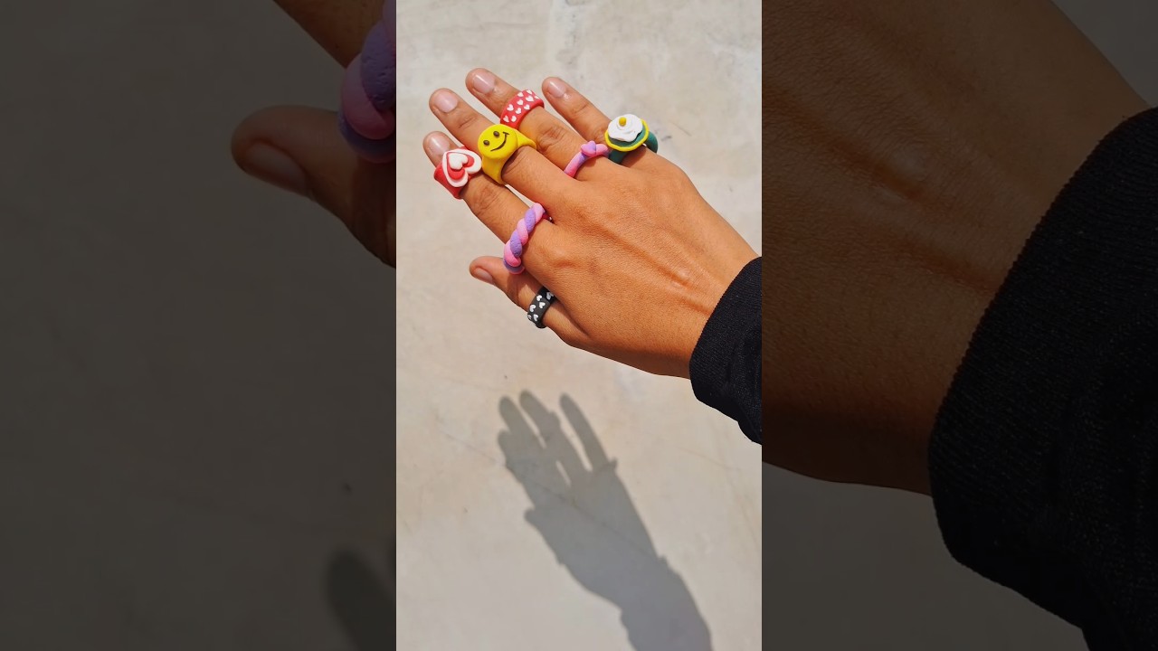 Diy- Super Clay Ring 💍 | 