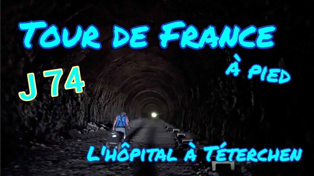 TOUR de France à pied - J 074 - L'hôpital à Téterchen