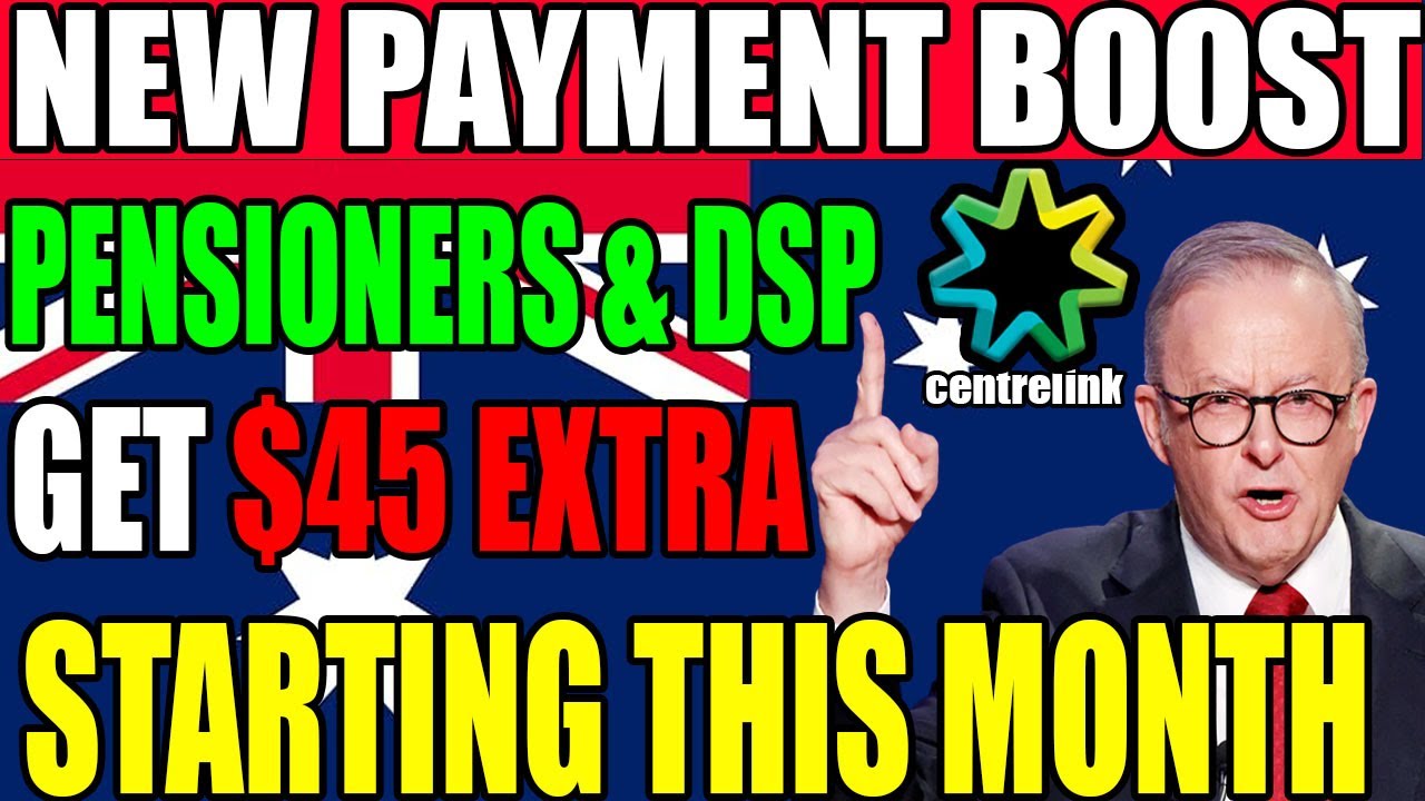 Breaking News: Major Centrelink Payment Boost for Pensioners & DSP! October 2025 Update 🇦🇺💰