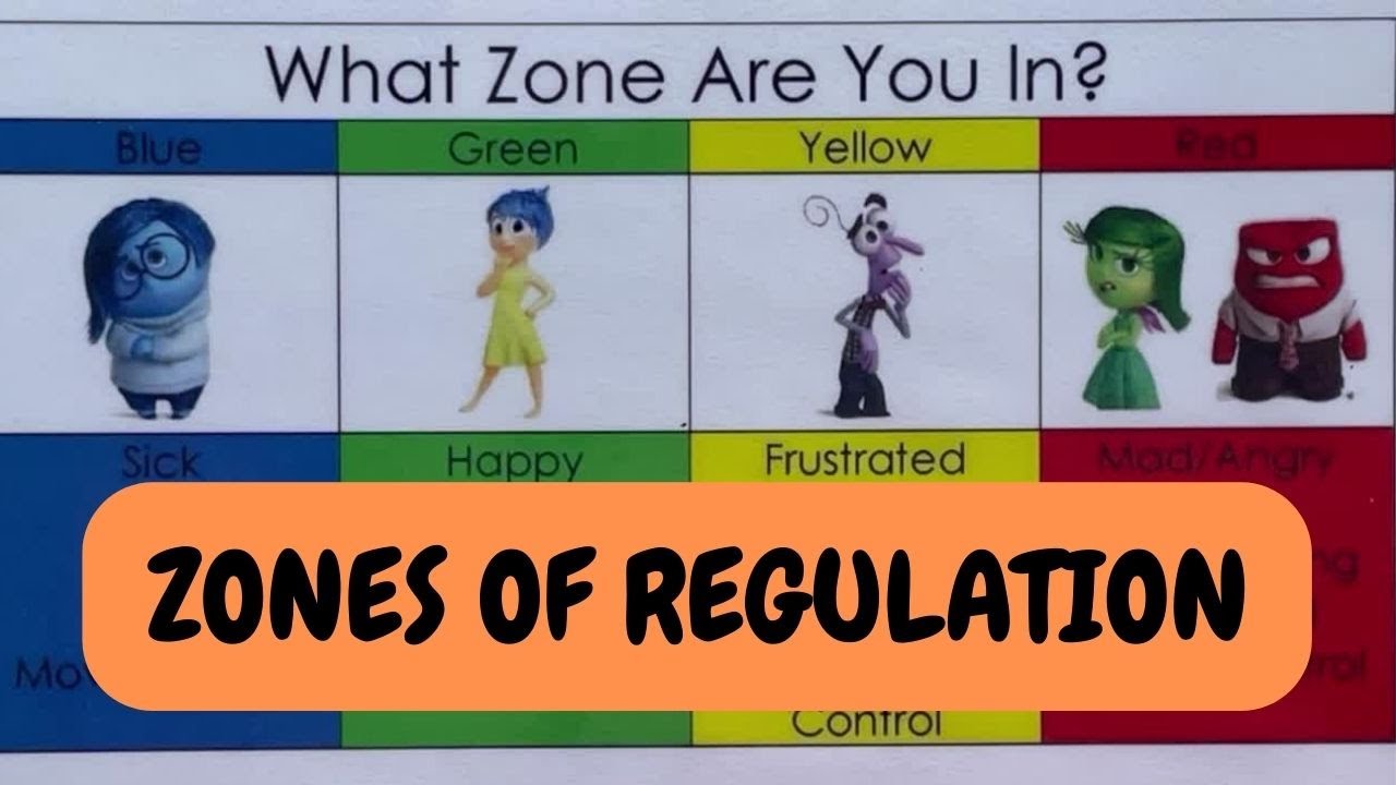 The Zones of Regulation - Disney Inside Out