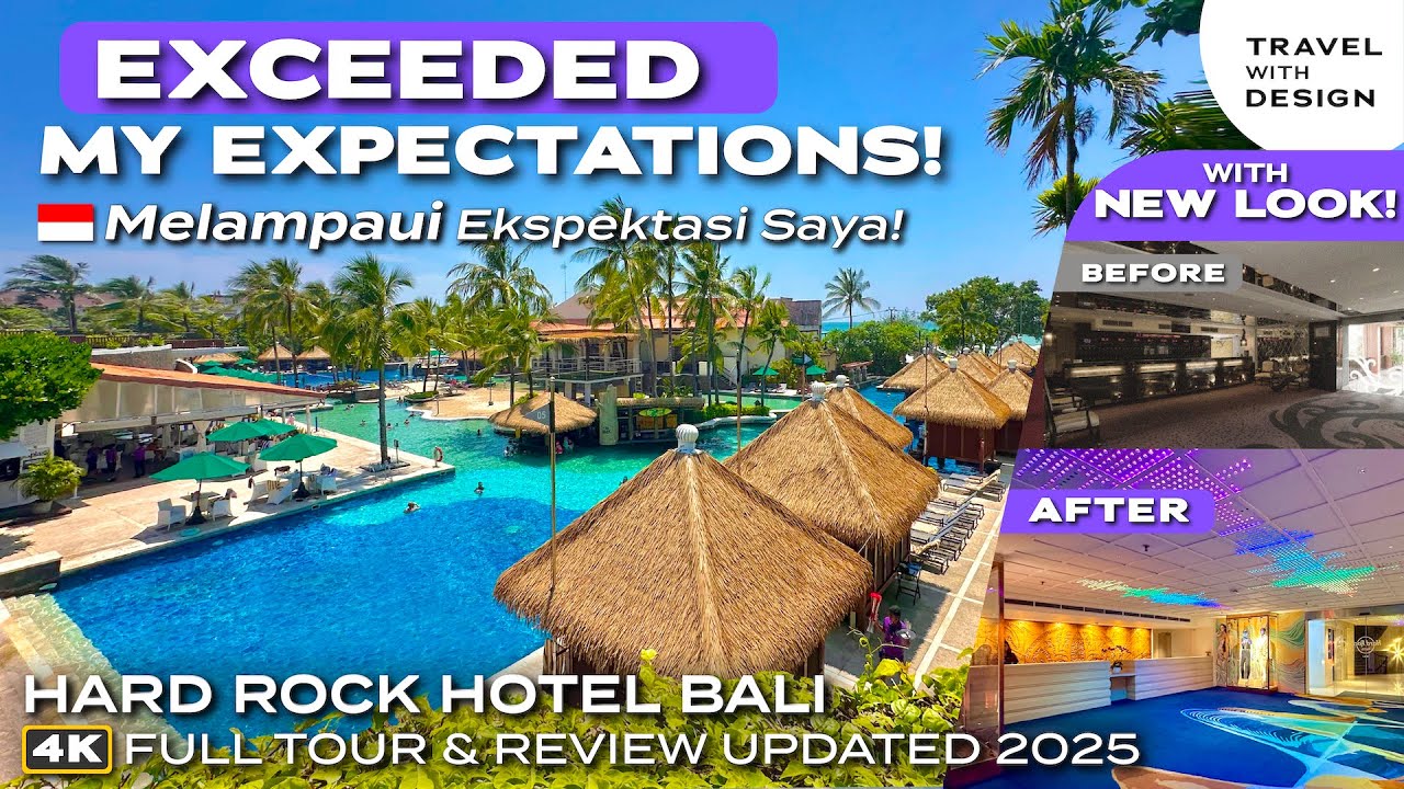 Pleasantly SURPRISED By This Hotel! - Hard Rock Hotel Bali [Full Review 2025 Updated](🇬🇧🇮🇩Bilingual)