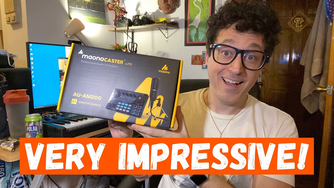 Maonocaster Lite AU-AM200 Streaming Mixer and Microphone, In Depth Unboxing, Testing and Review