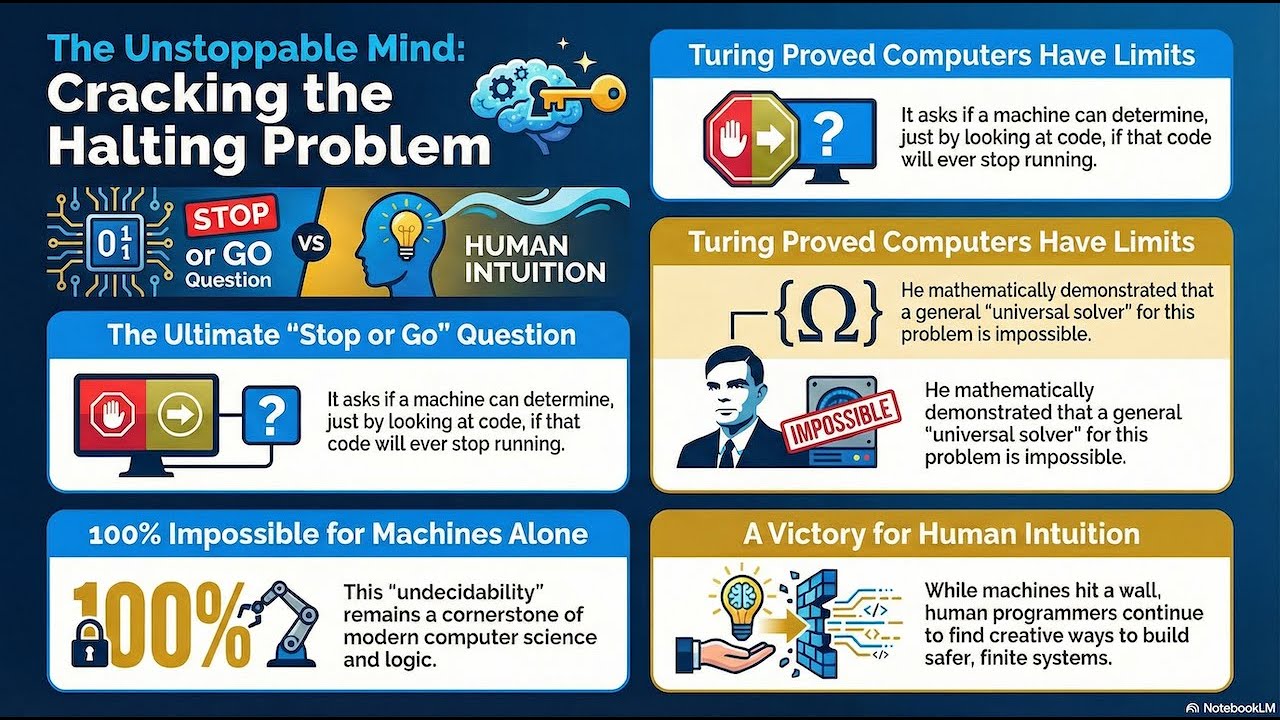 The Halting Problem: Spinning Wheels and the Limits of Computation