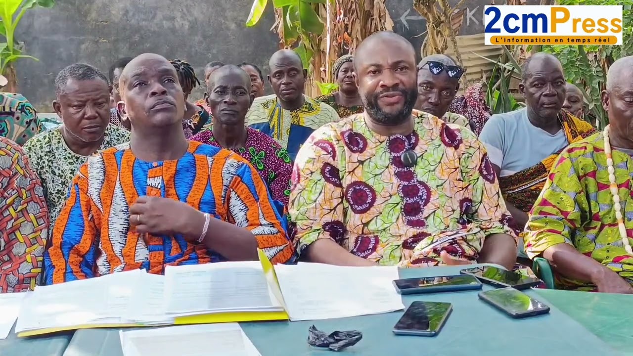 Victime d'expropriation de leur terre : Les Tchagba de Anan (Bingerville) crient leur colère
