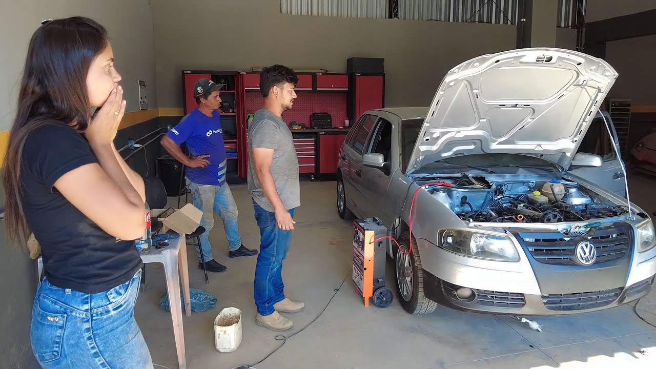 Será que o motor funciona? Gol 6 anos sem andar!