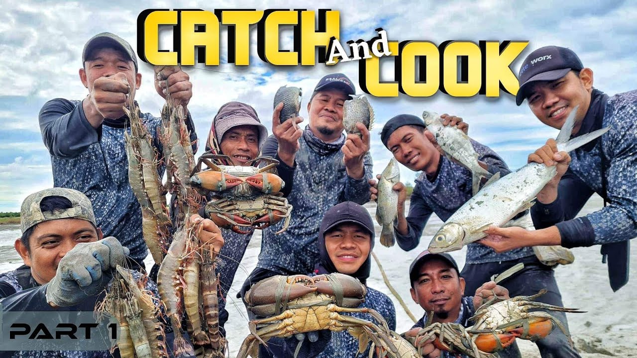 EP879-P1 - Huge Prawns and Crabs from the Pond