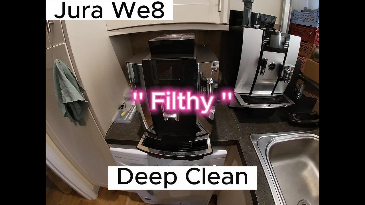 Jura We8 Deep Cleaning