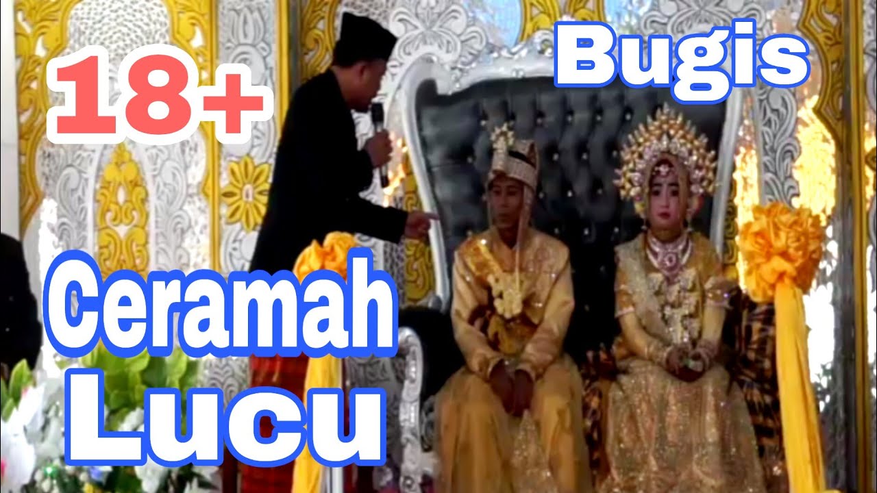 Ceramah Lucu Pengantin Bugis Bone