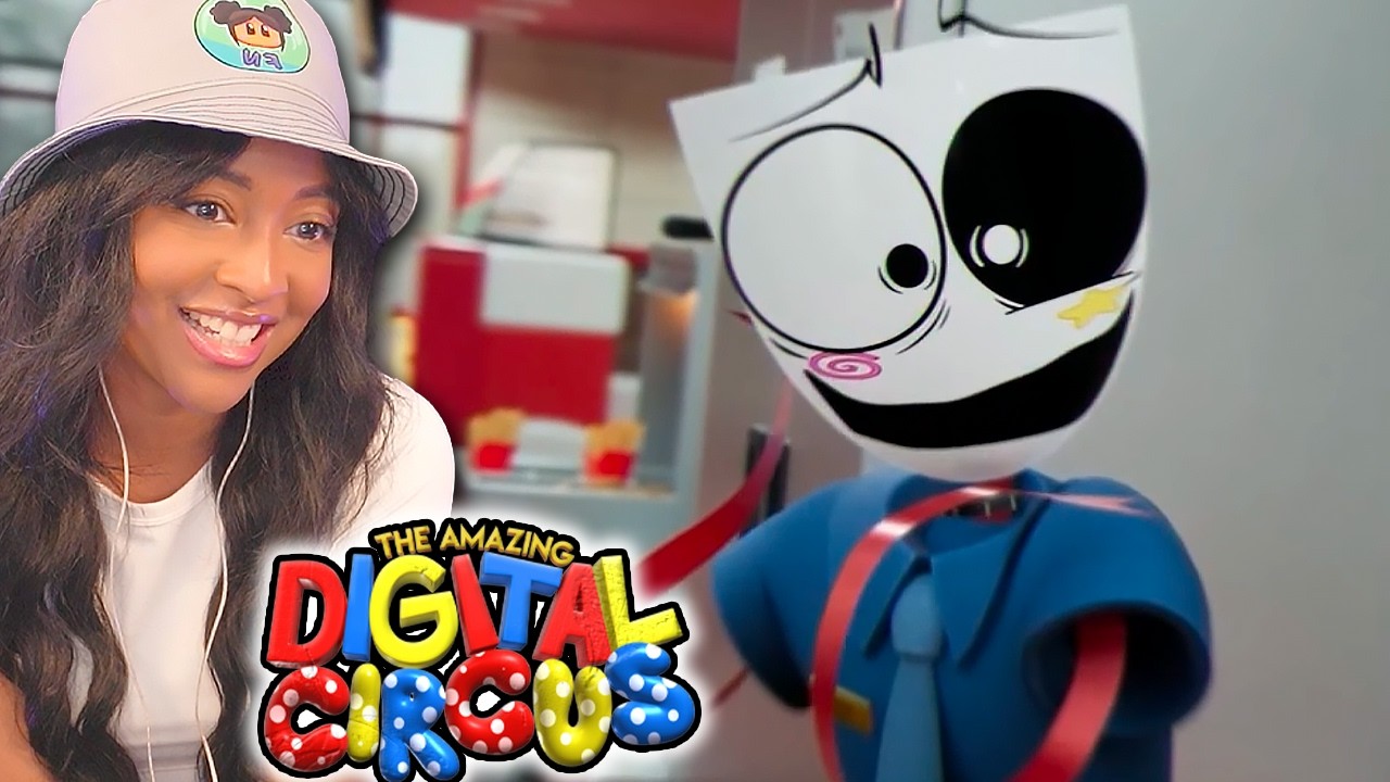 Эпизод 4 был ЗАБАВНЫМ (но и немного грустным...) | The Amazing Digital Circus [Реакция на Эпизод 4]