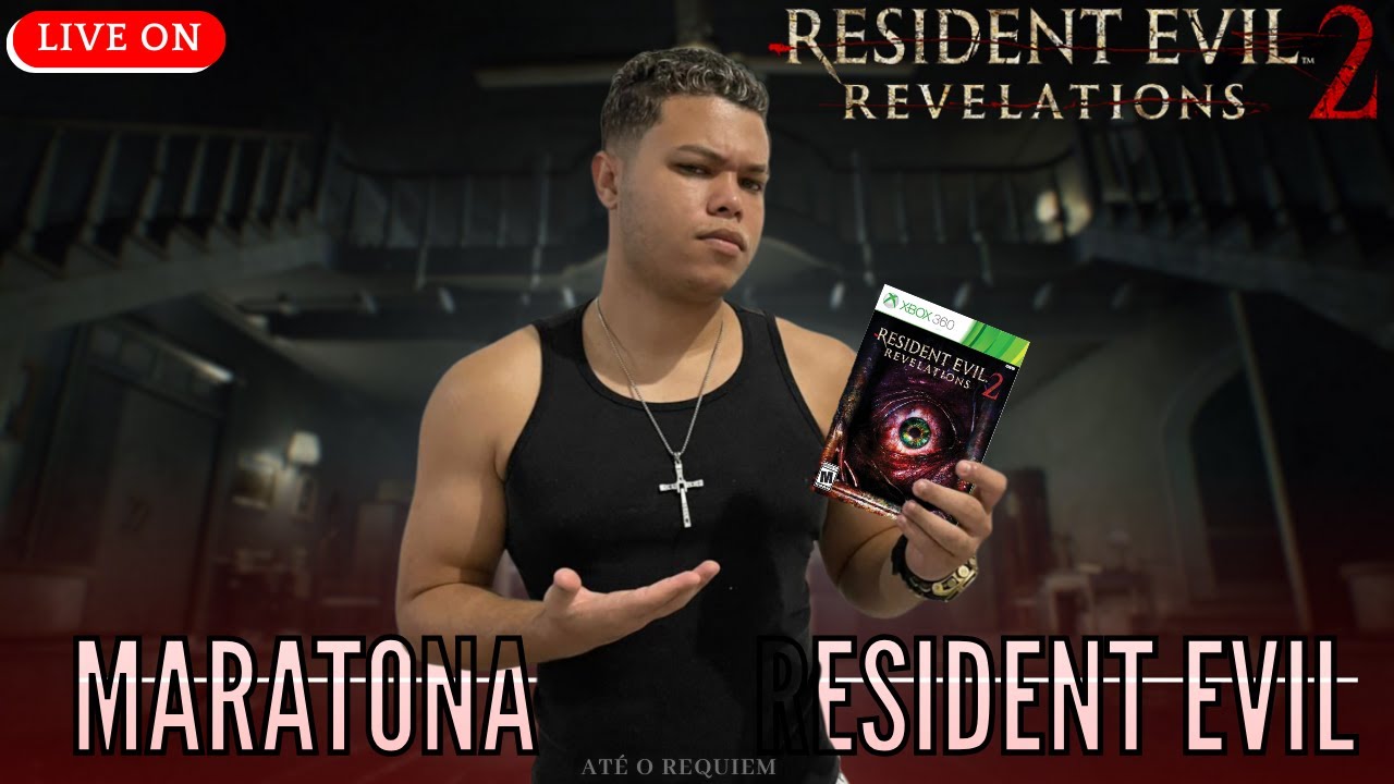 🔴 MARATONA RESIDENT EVIL ATÉ O REQUIEM | RESIDENT EVIL REVELATIONS 2 🔴