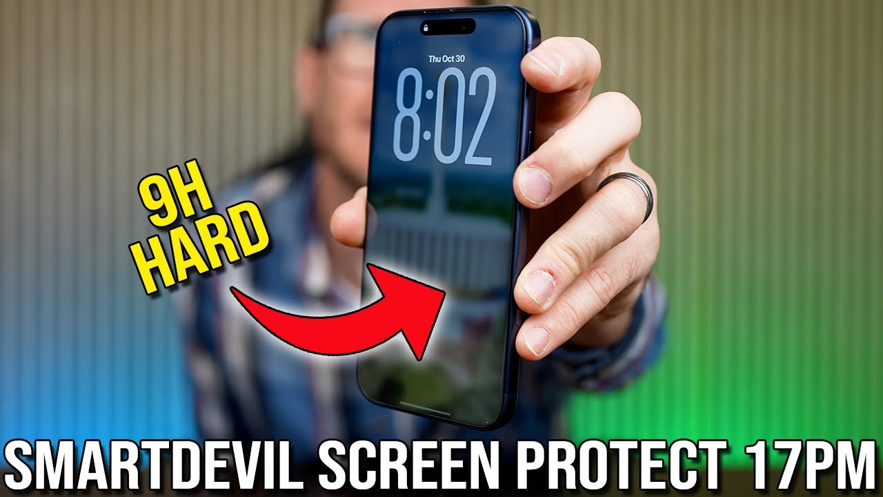 Защитная пленка SmartDevil 9H для iPhone 17 Pro Max