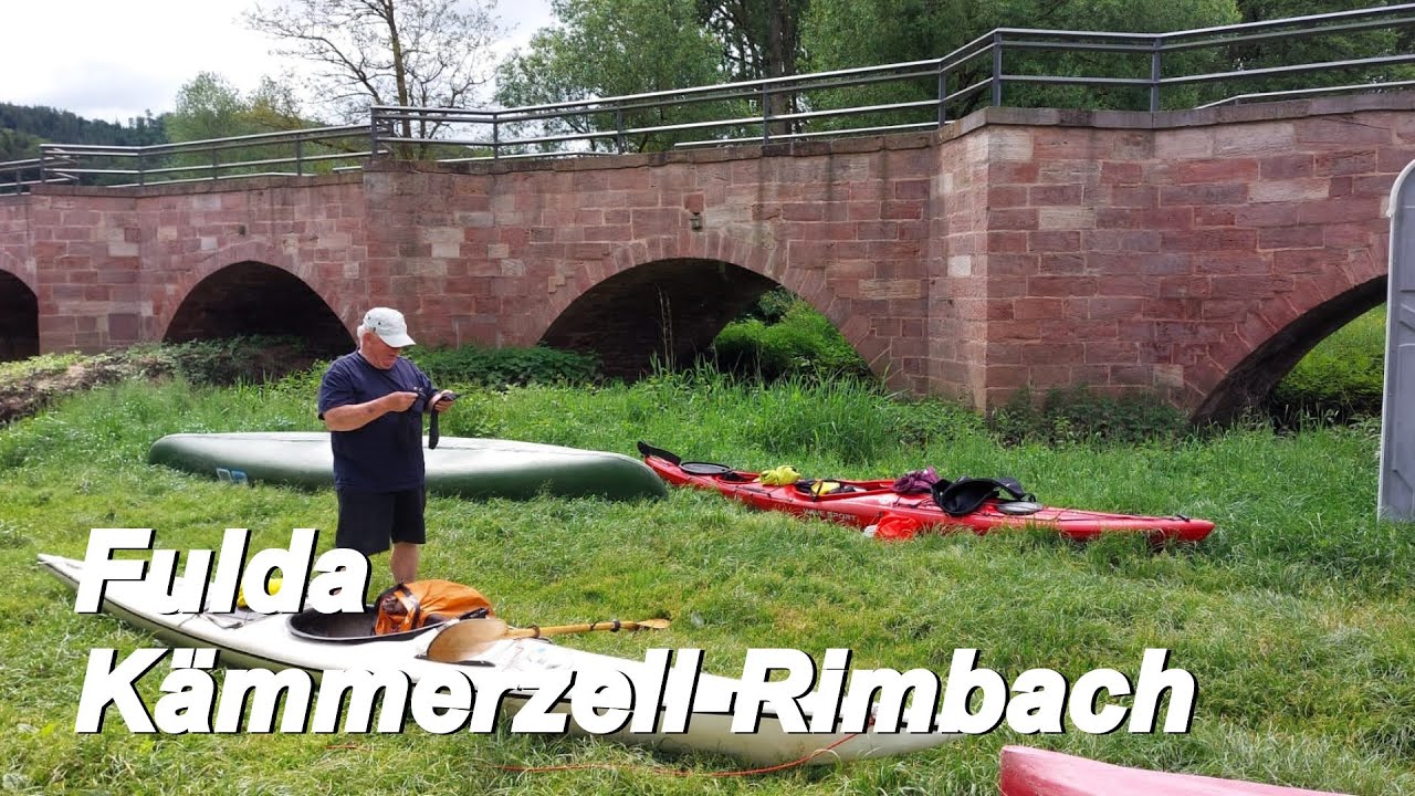 auf der oberen Fulda von Kaemmerzell, Pfordt, bis Rimbach.