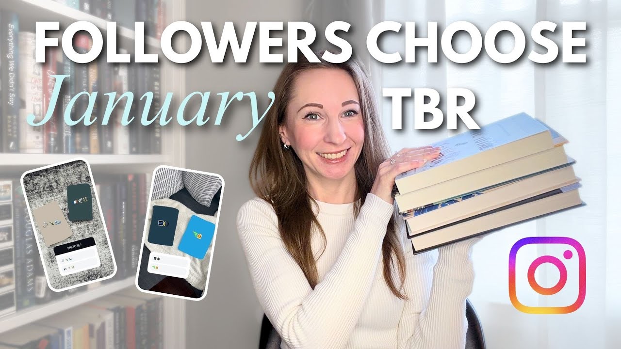 📚 Instagram вслепую выбирает, что мне нужно прочитать в январе!