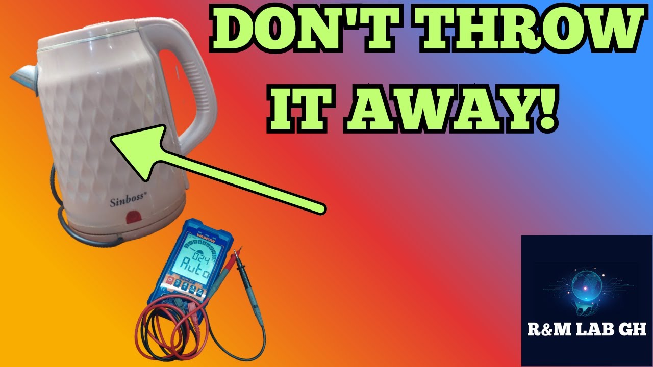 How to Properly Repair an Electric Kettle: Troubleshooting and Safety Guide | R&M LAB GH