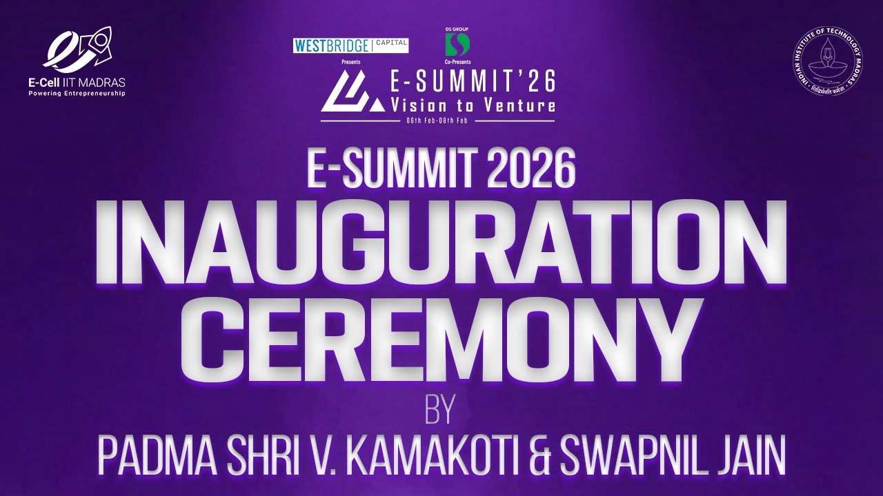 IIT Madras E-Summit 2026